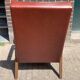 Vintage French Armchair in Leather, 1960s