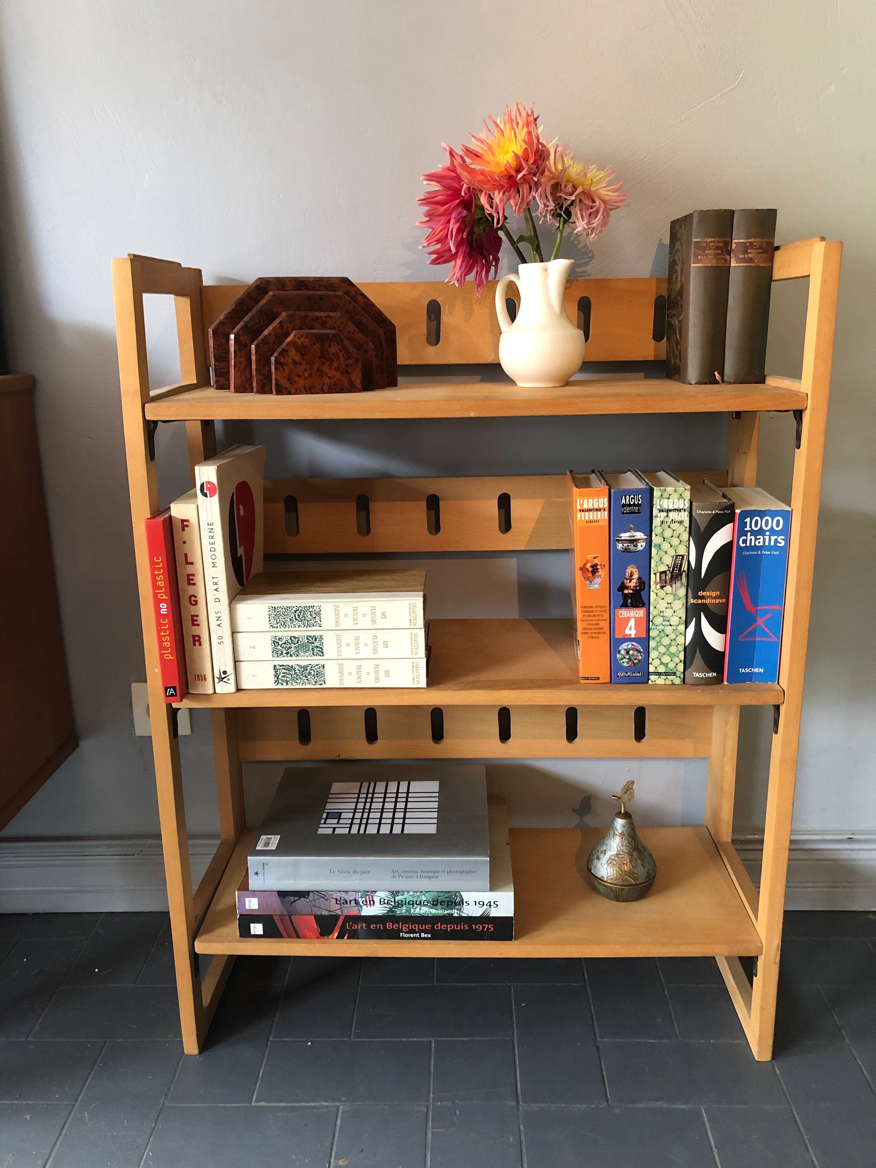 Bookseller's shelf, library
