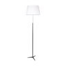 Floor lamp on tripod base