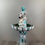 Vallauris Ceramic Fountain – Mermaid, 20th Century