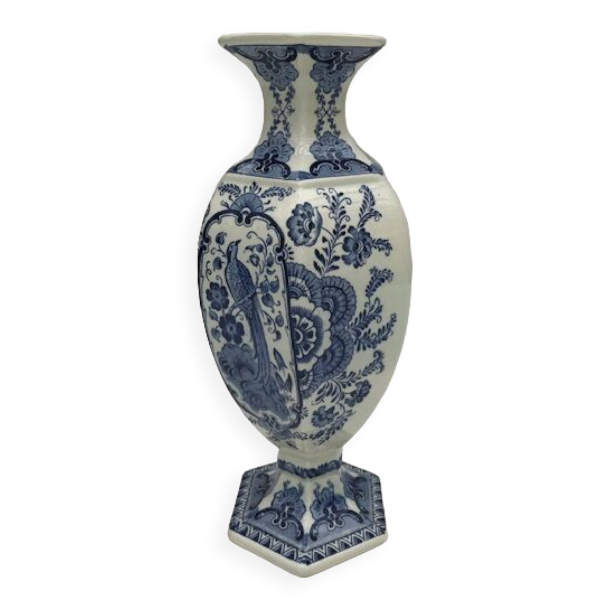 Baluster vase bosch delft signed