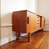 Vintage Scandinavian line in 60s teak