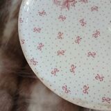 7 antique dessert plates Gien