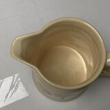 Old vintage pitcher or vase signed and numbered