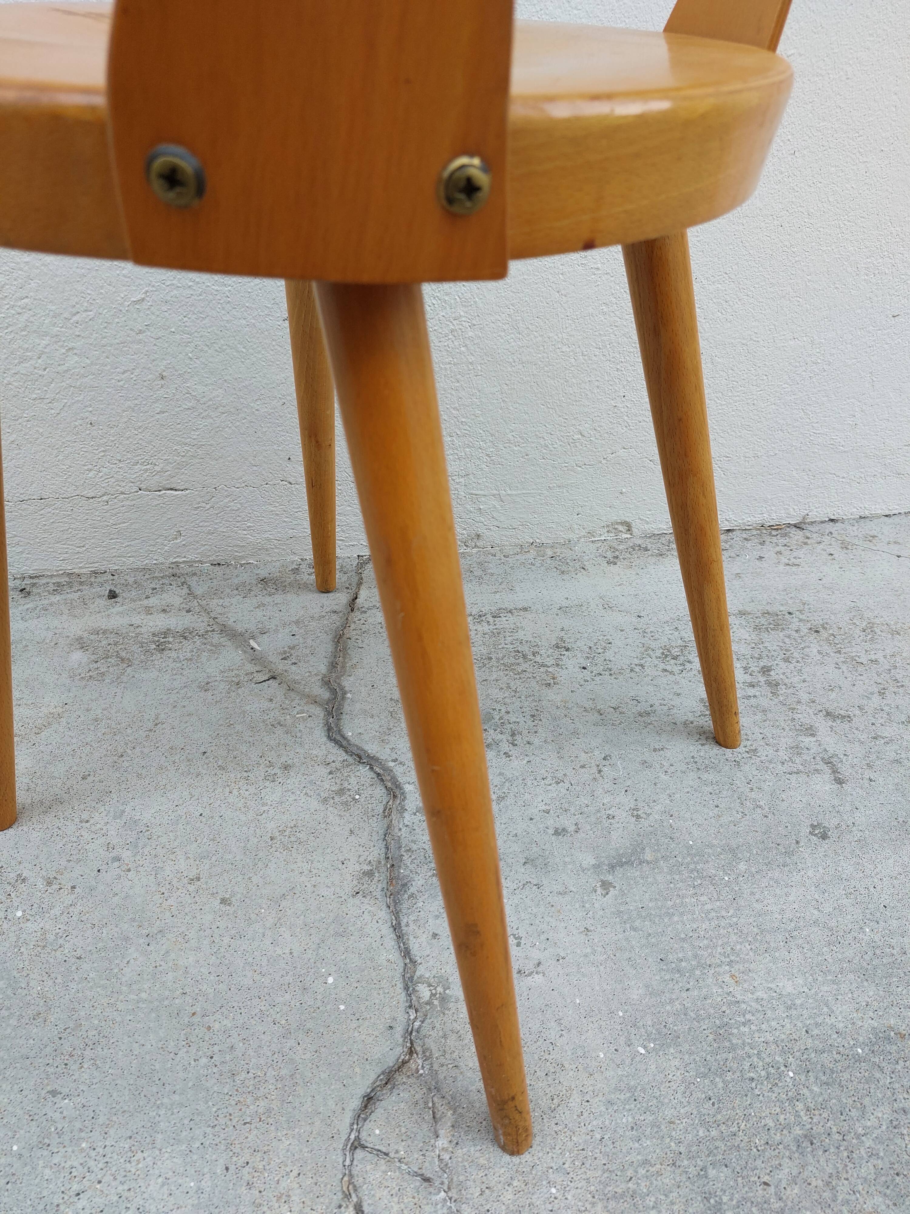 Baumann chair signed model Montor 1950