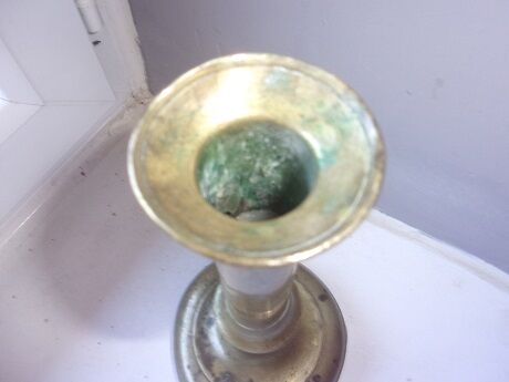 Brass candlestick