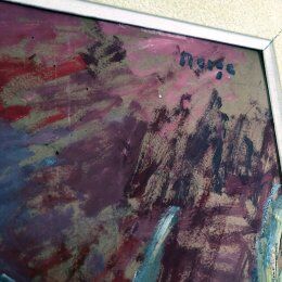 Painting "Remembering a trip to the Far East"