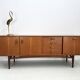 Vintage dressoir van G-Plan design Victor Wilkins uit de "Brasilia"