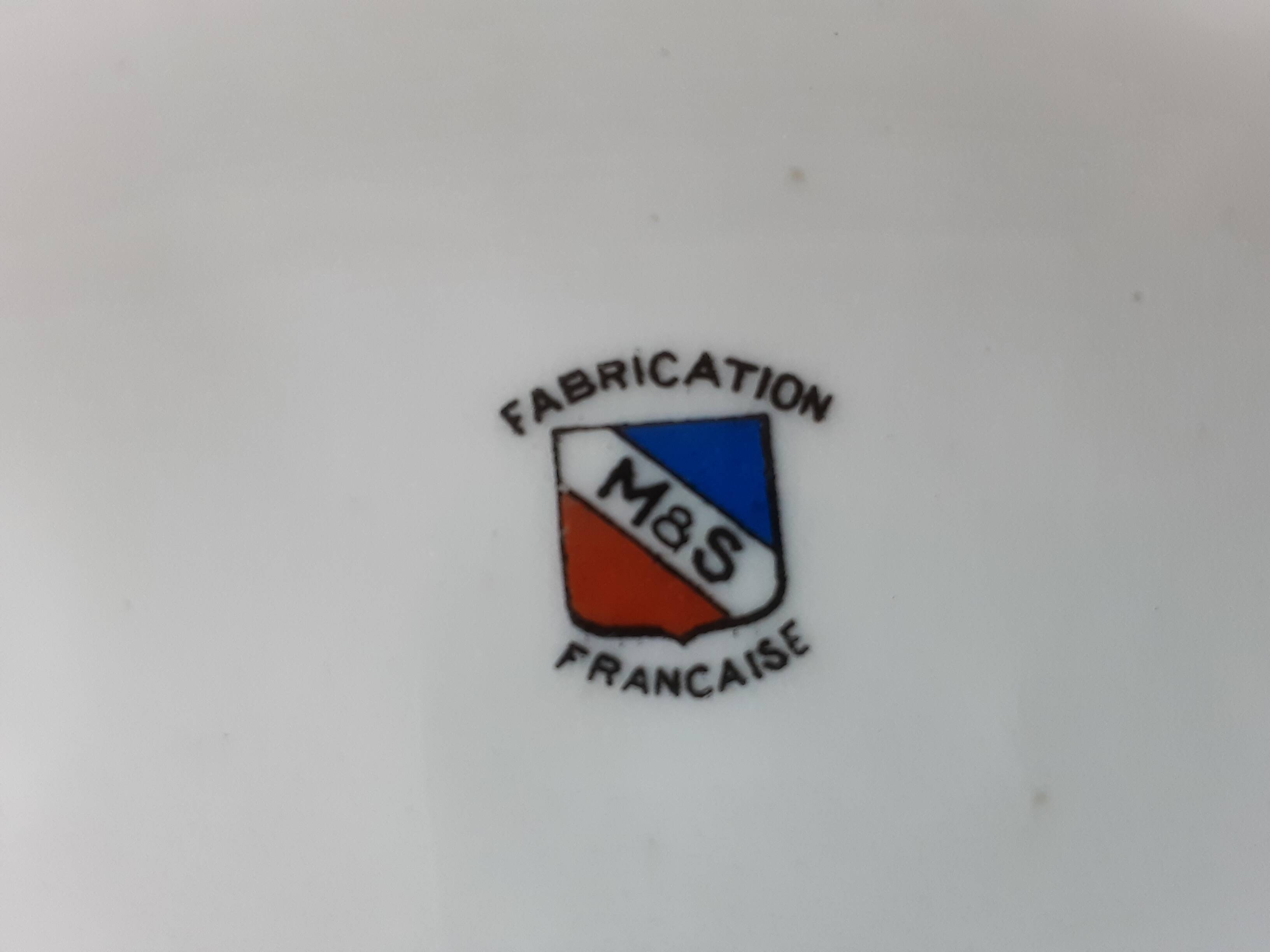 M&S butter dish. French porcelain