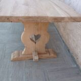 Monastery table in solid oak