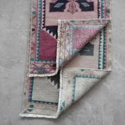 Lot de 2 tapis turcs vintage faits main