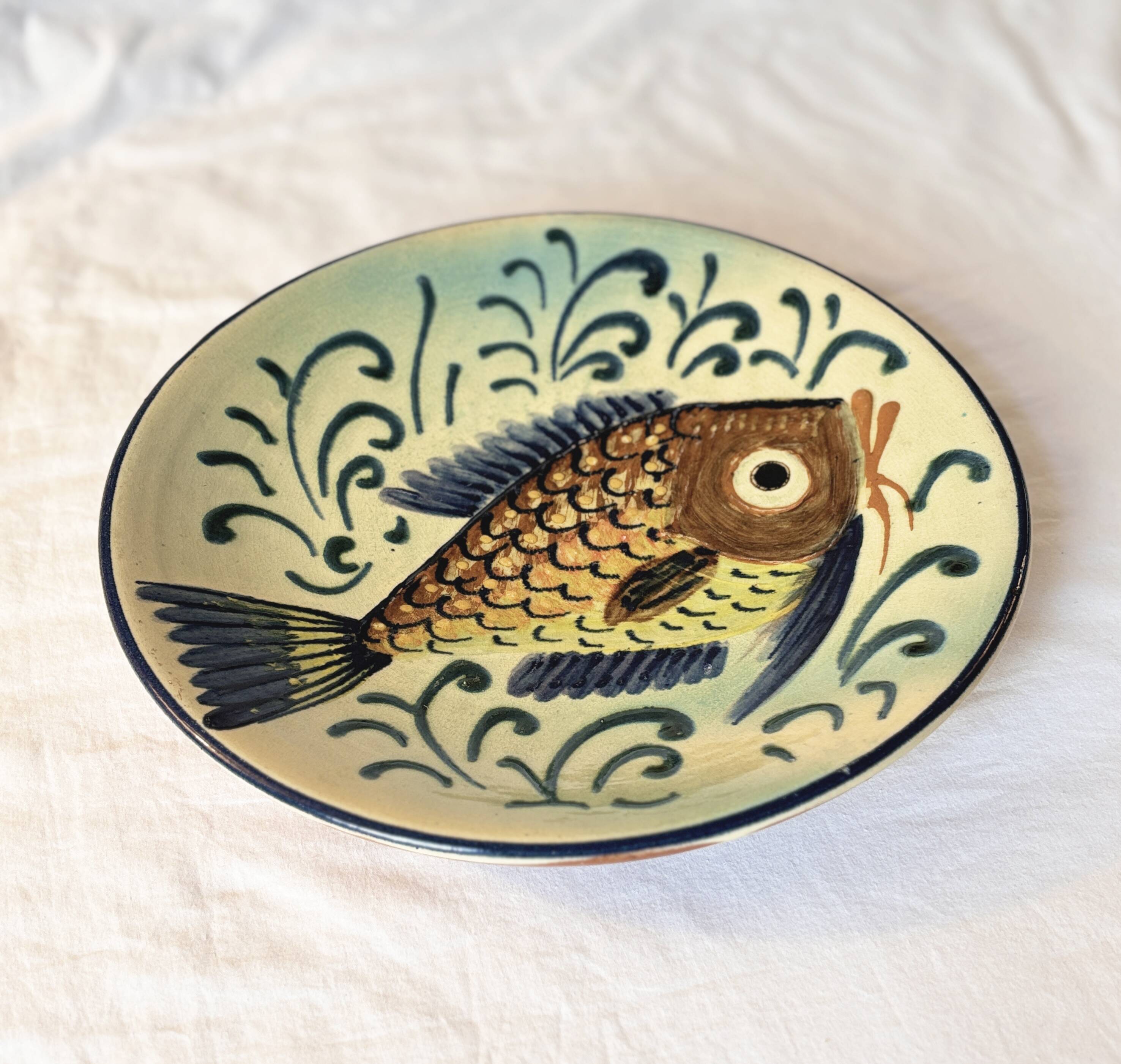 Puigdemont ceramic plate or large dish