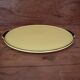 Plat de service Villeroy & Boch Jaune et noir Années 50 Mettlach