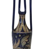 Vase, hand-painted vintage amphora, Gubbio.