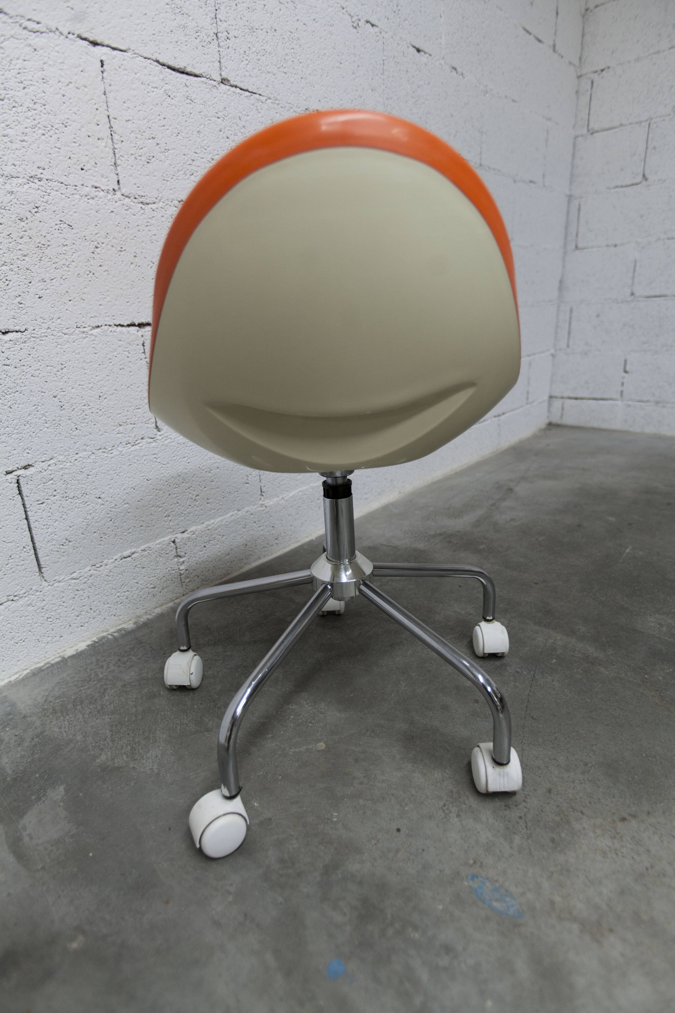 Chaise de bureau Armet Greta made in Italy vers 1970
