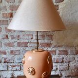 Longwy enamel lamp