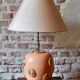 Longwy enamel lamp