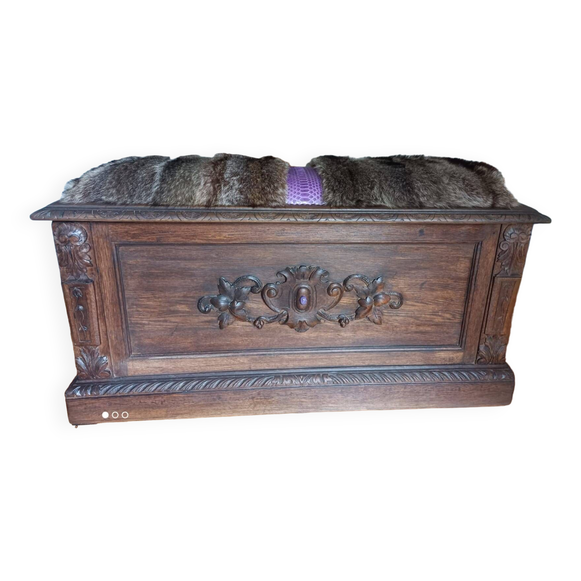 Large chest, early 20th century, art restoration
