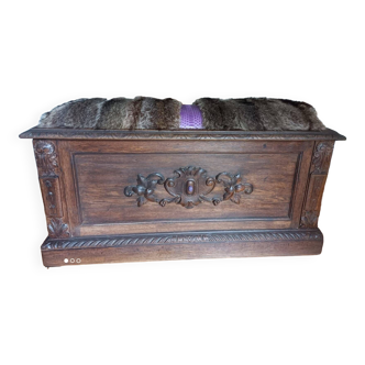 Large chest, early 20th century, art restoration