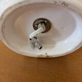 Vintage ceramic shell lamp