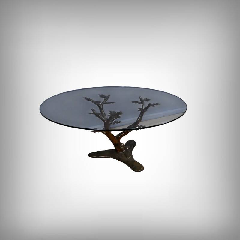 Bonsai coffee table, attributed to W. Daro – 1970