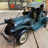 Decorative Toy Vintage Miniature Car 1920 Bugatti Delage Citroen Mercedes