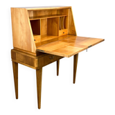Secretary desk, cherry wood, 1940s