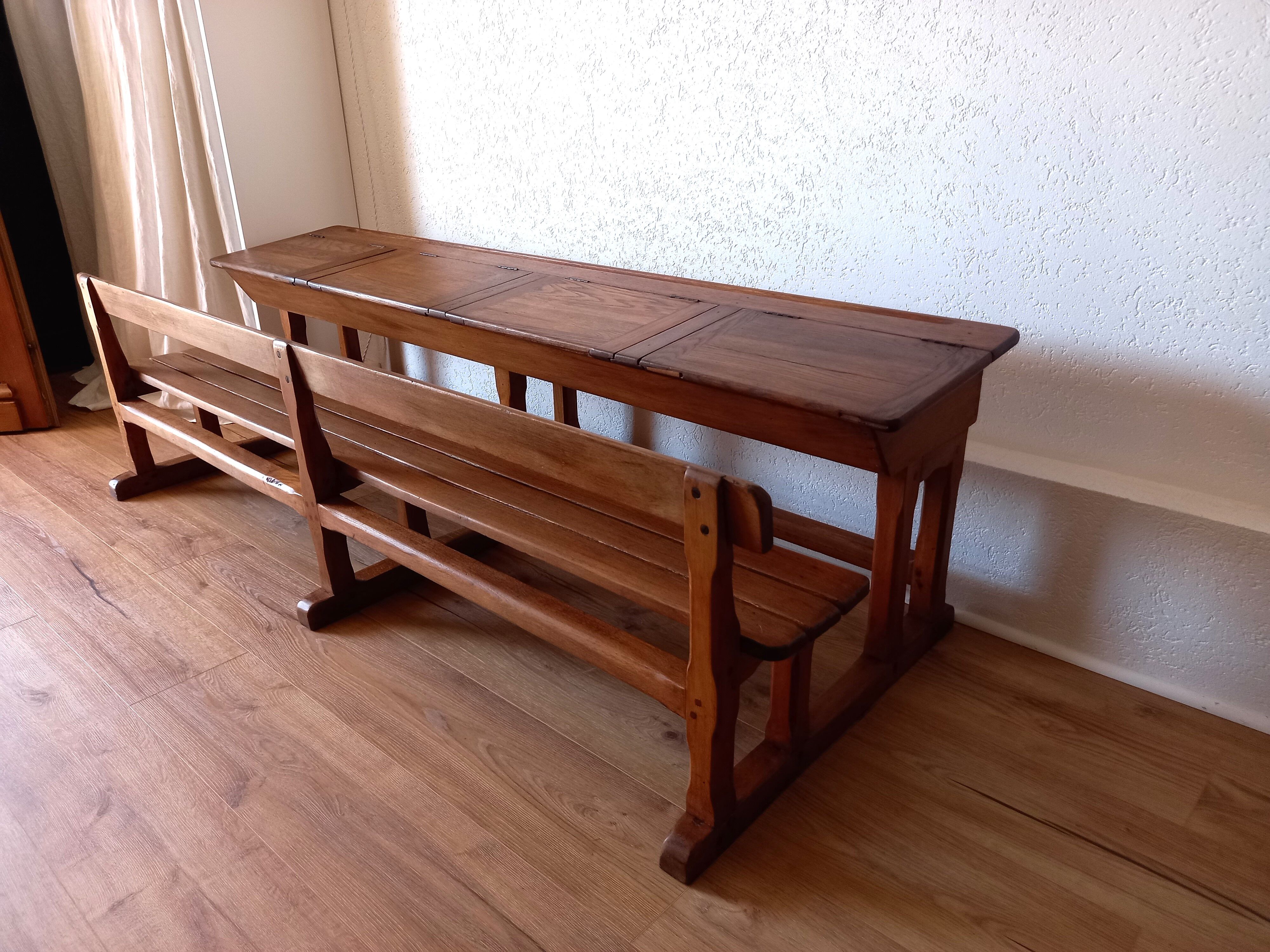 School desk 4 places