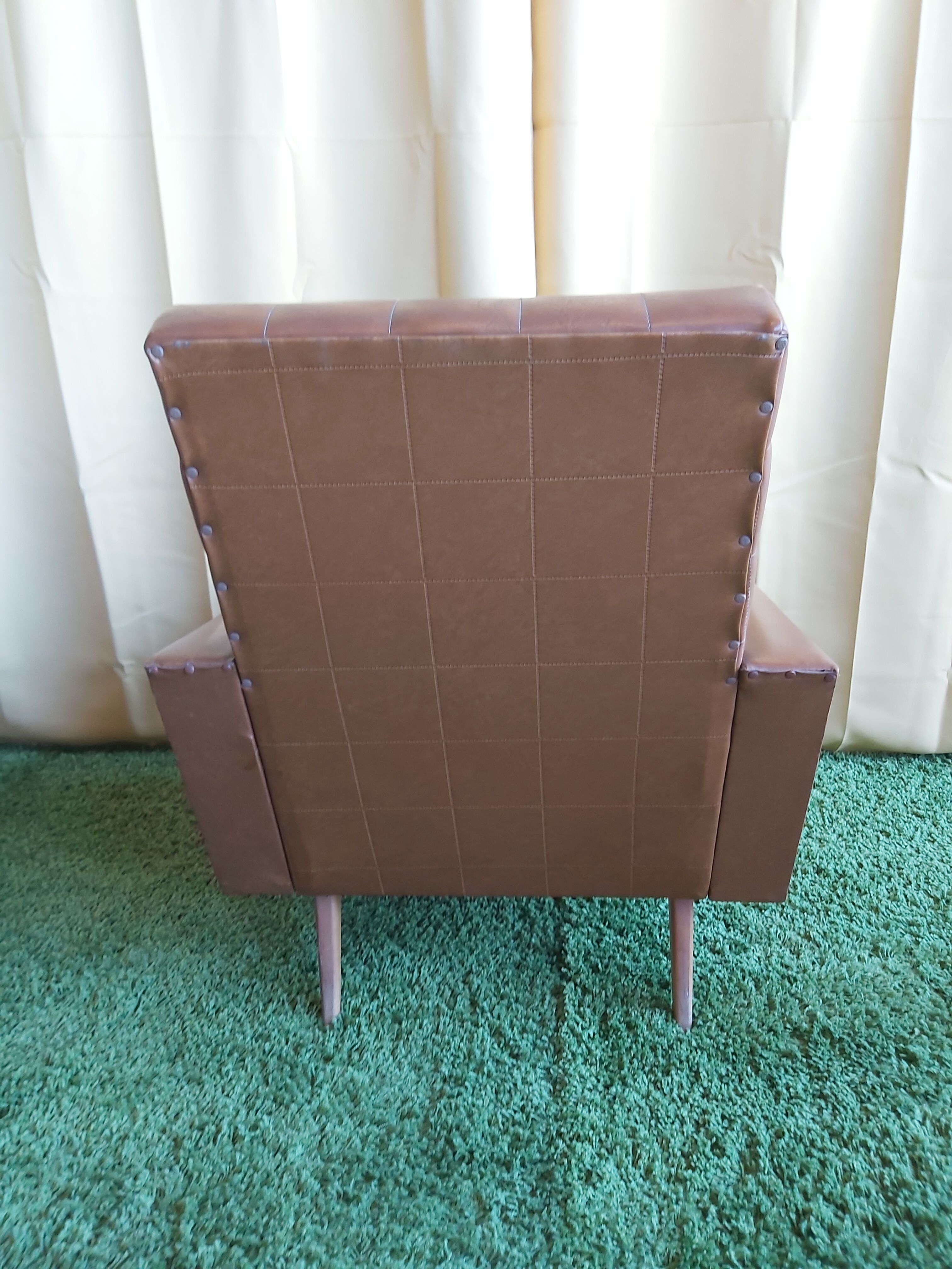 Vintage skai armchair from the 50s/60s