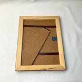 Cadre ancien en bois avec fine dorure hama