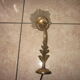 Antique bronze wall lamp
