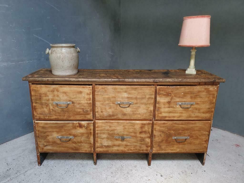 Antique chest of drawers side table 1930s