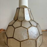 Lustre nacre et laiton