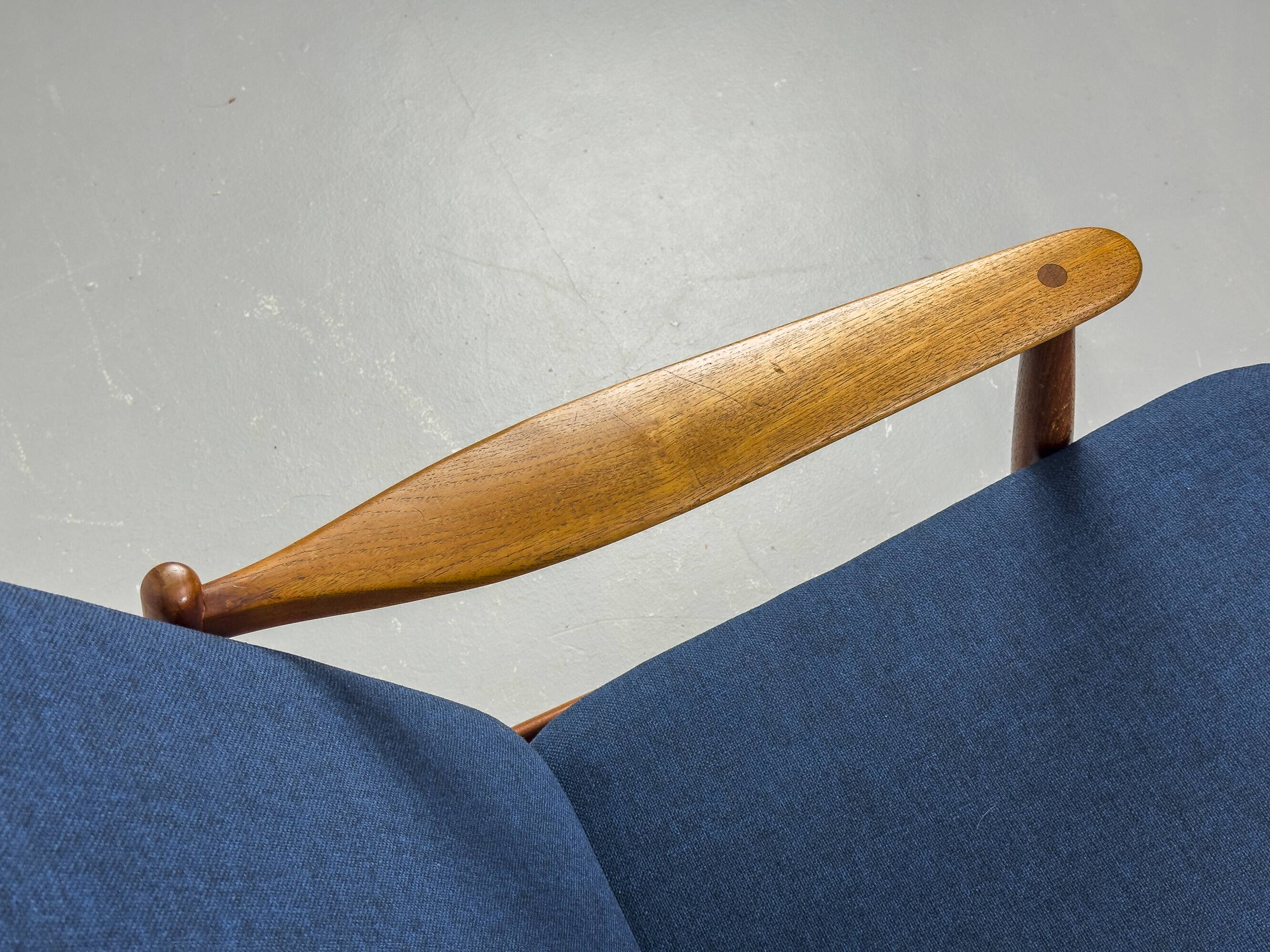 Danish Teak Lounge Chair by Hans Olsen for Frem Røjle, 1960s