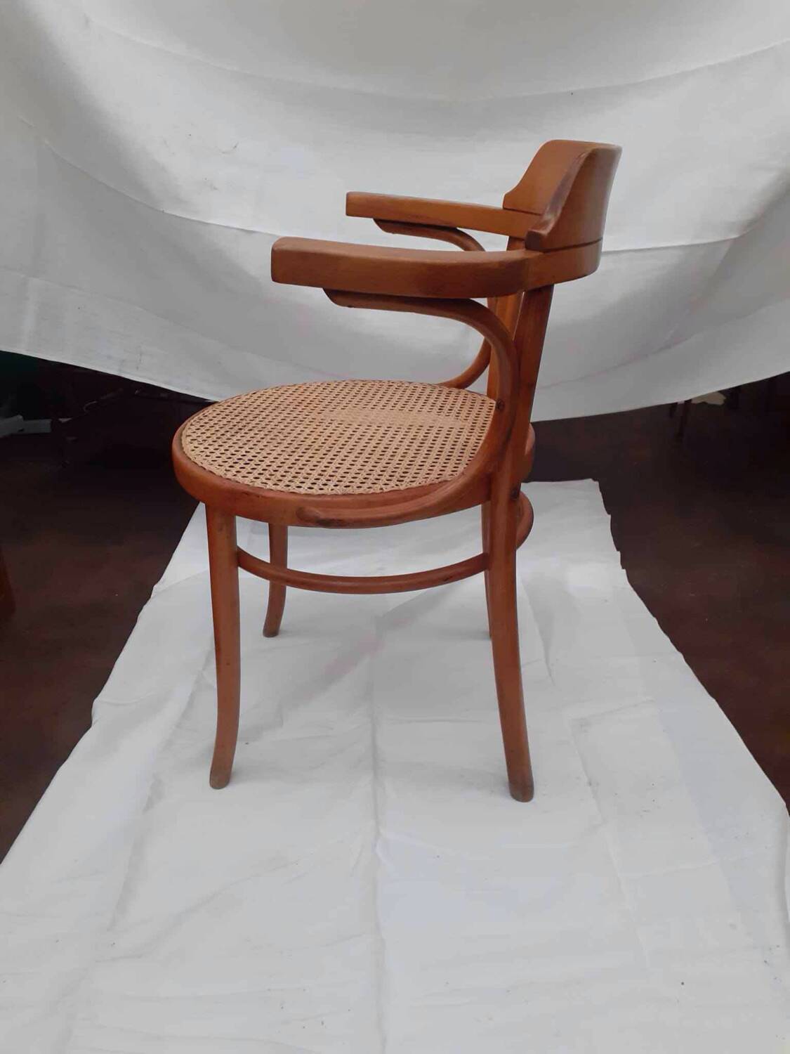 Cane armchair, Thonet brand