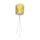 Midcentury trépied lampadaire vintage 'Sixties Power'