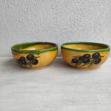 Lot of Provençal ceramic tableware