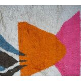 Colorful Berber carpet 258x149 cm