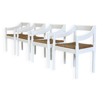 Ensemble de 4 chaises Carimate de Vico Magistretti