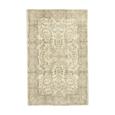 Handwoven anatolian beige rug 167 cm x 270 cm