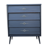 American 50s vintage chest of drawers compass feet