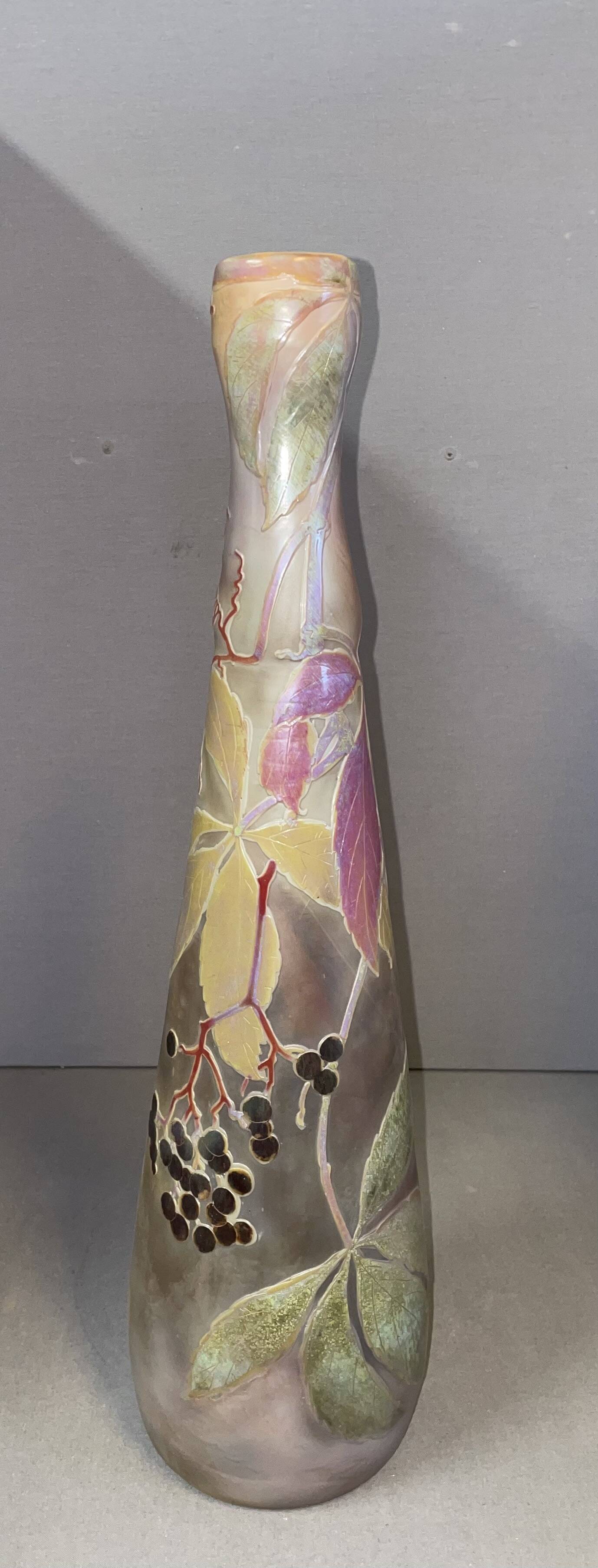 Vase Signed Legras SD circa 1910