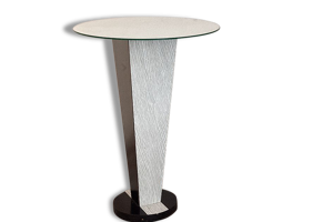 Table d'appoint en formica et plateau