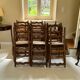 Lot de 12 chaises pour une table à manger campagnarde