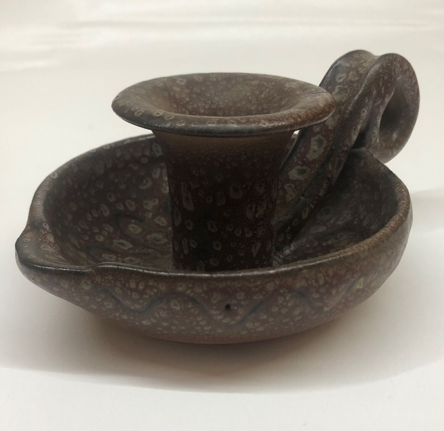 Ceramic candlestick by Jean Austruy