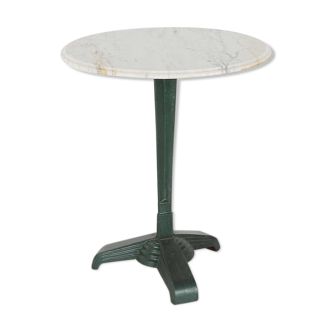 Art deco marble bistro table