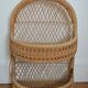 Wicker wall shelf