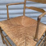 Fauteuil  à dossier échelonné du début du 19e siècle