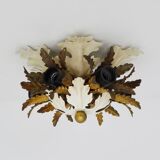 Applique ou plafonnier de Banci Firenze à 6 feux, Italie, années 1950