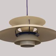 Le véritable produit danois - suspension PH5 - couleur blanche originale - Louis Poulsen